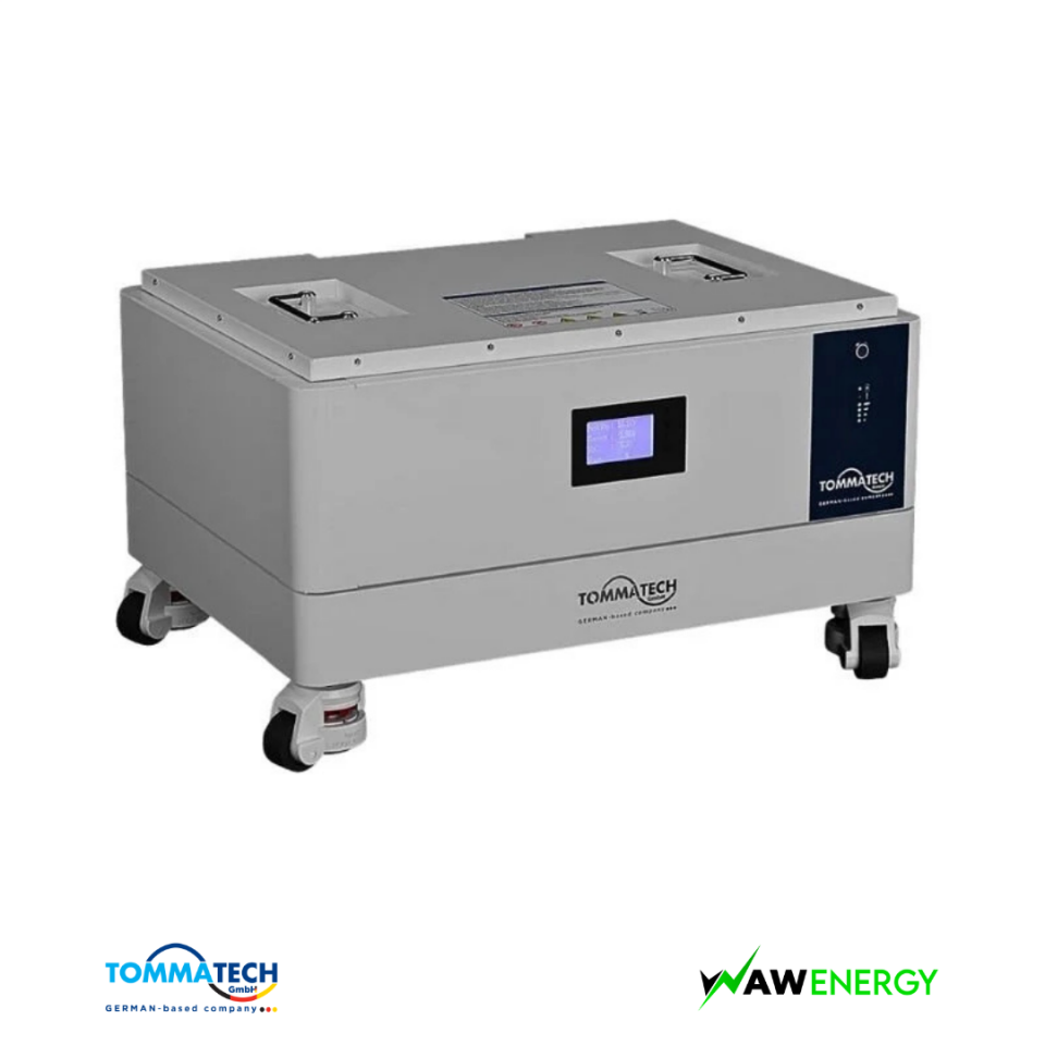 TommaTech Modüler Serisi 51.2V 102AH G2 LFP Lityum Batarya