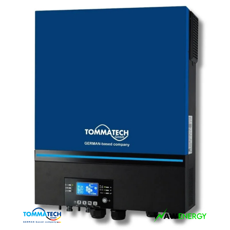 TommaTech MPlus 11K 48V MPPT 1Faz Akıllı İnverter