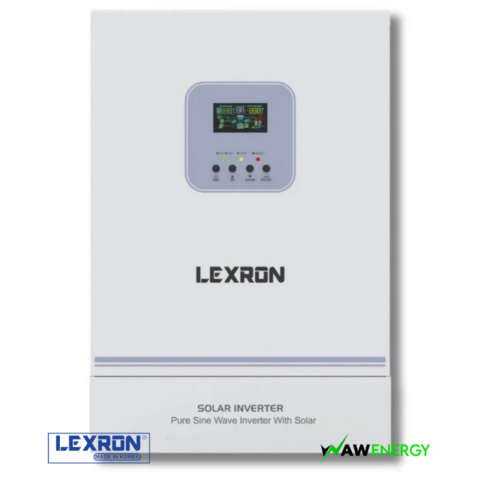 Lexron 24 V 4.2 KW Mppt 90-500V DC Input Yüksek Voltaj Tam Sinüs Akıllı İnverter