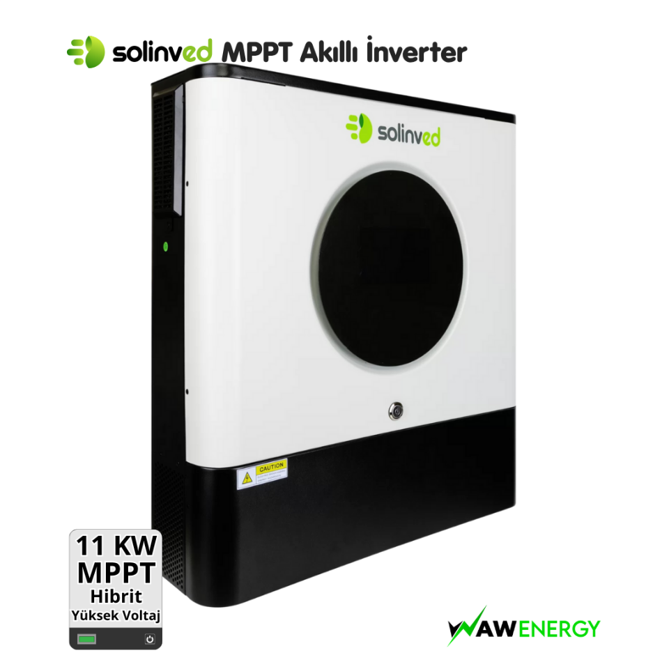 Solinved 11 Kw 48 Volt Hibrit İnverter MPPT Yüksek Voltaj Max-II Serisi