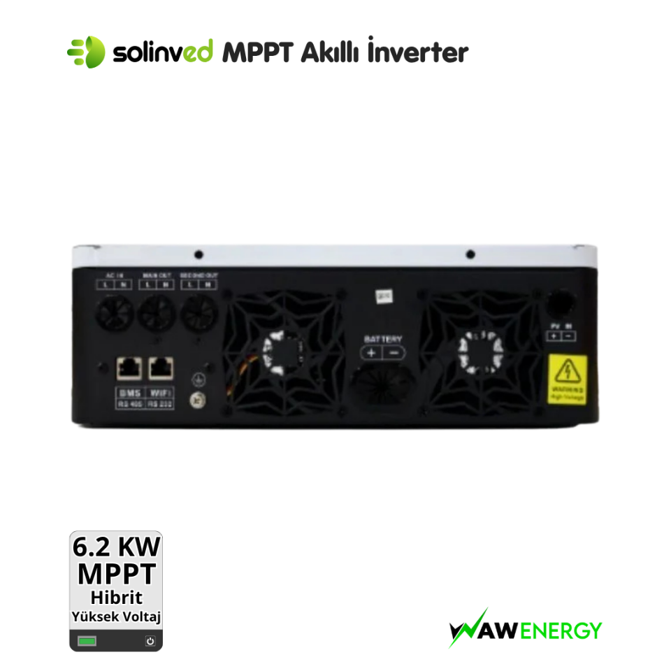 Solinved NM-ECO 6.2 KW MPPT OFF-GRID AKILLI INVERTER