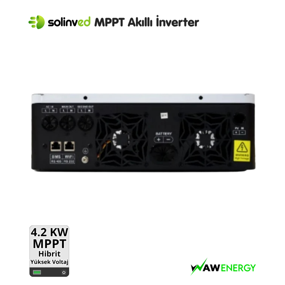 Solinved NM-ECO 4.2 KW MPPT OFF-GRID AKILLI INVERTER