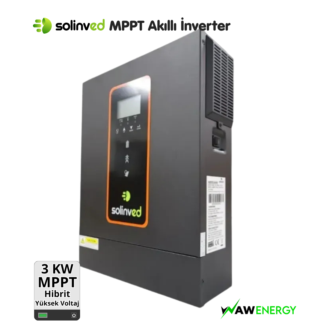 Solinved NML Serisi 3kW Akıllı MPPT Off-Grid İnverter