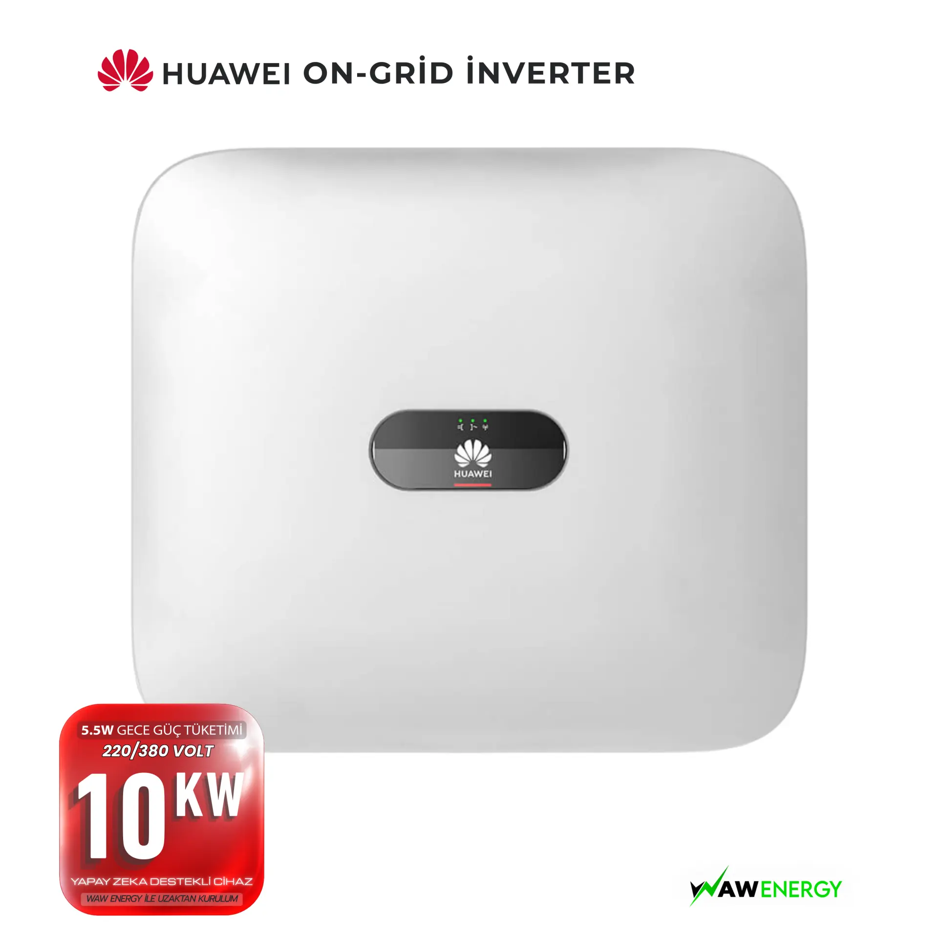 Huawei 10 Kw On-Grid Trifaze Hibrit İnverter Sun2000-10KTL-M1