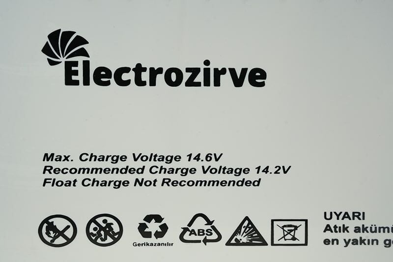 ELC-YRH-BOX Electrozirve 12.8V 200Ah Lityum (LiFePO4) Batarya