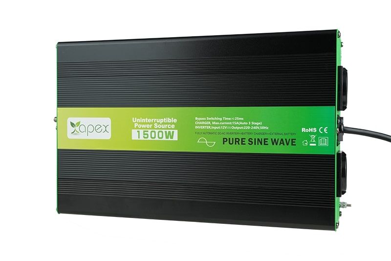 Apex 1500W Şarjlı Tam Sinüs İnverter 12V NPS1500-12