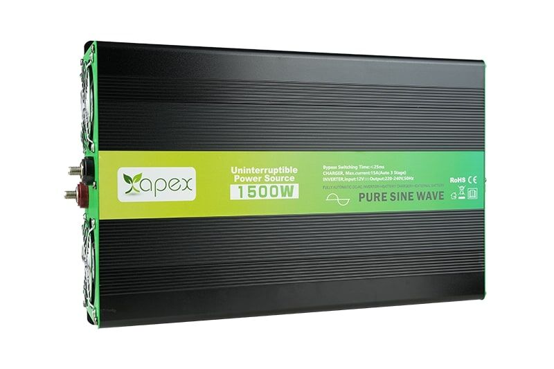 NPS1500-24 Apex 1500W Şarjlı Tam Sinüs İnverter 24V