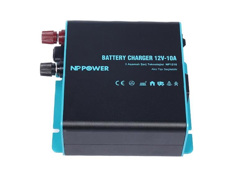 NP Power 12V 10A Akü Şarj Cihazı NP1210