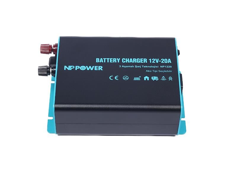 NP Power 12V 20A Akü Şarj Cihazı NP1220