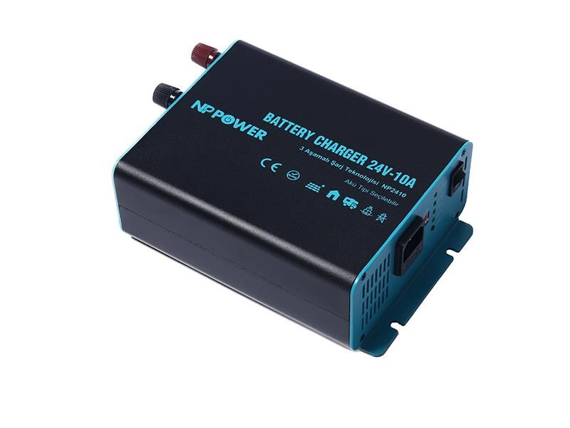NP Power 24V 10A Akü Şarj Cihazı NP2410