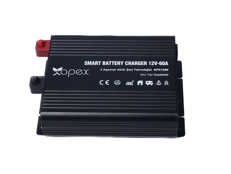 APX1260 Apex 12V 60A Smart Akü Şarj Cihazı