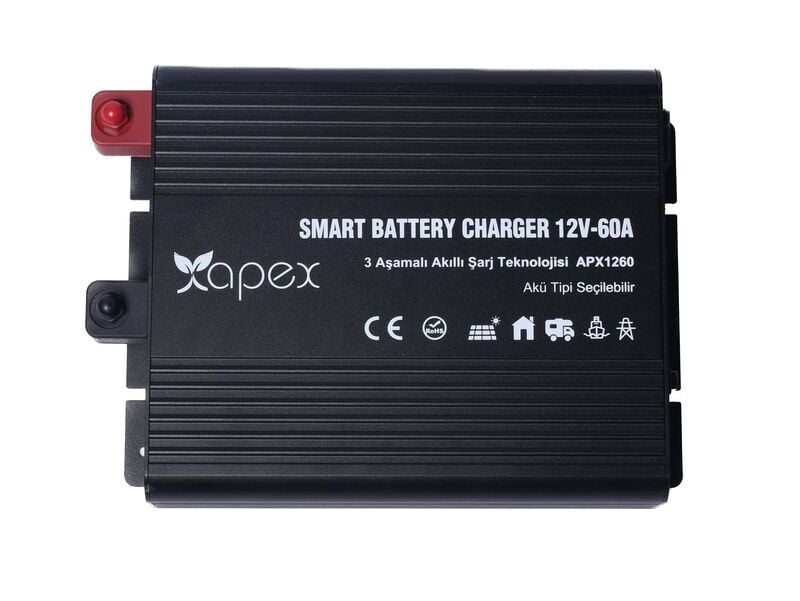 Apex 12V 60A Smart Akü Şarj Cihazı APX1260