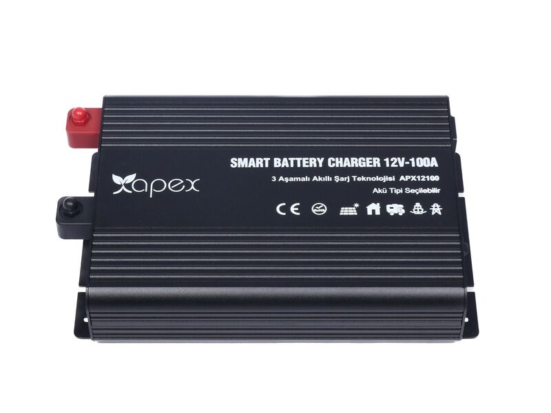 Apex 12V 100A Smart Akü Şarj Cihazı APX12100