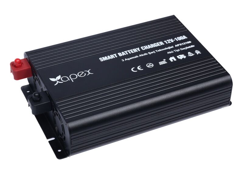 Apex 12V 100A Smart Akü Şarj Cihazı APX12100