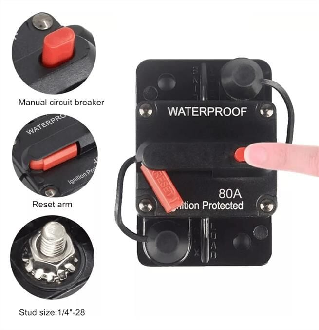 Dc Sigorta 50A Waterproof