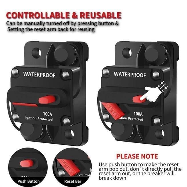 Dc Sigorta 120A Waterproof