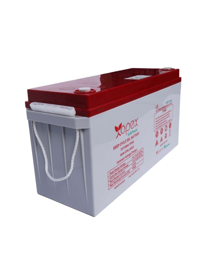 12V 150Ah Safepower Jel Akü Apex