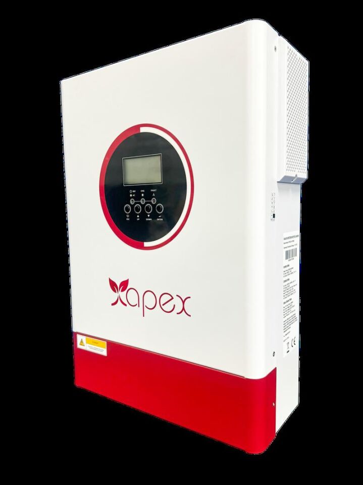 APX6200 PRO Seri 6200W Hibrit Akıllı İnverter - 100A MPPT - 500VDC Panel