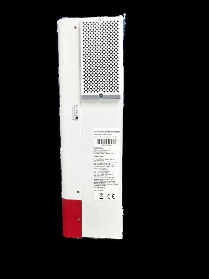 APX6200 PRO Seri 6200W Hibrit Akıllı İnverter - 100A MPPT - 500VDC Panel