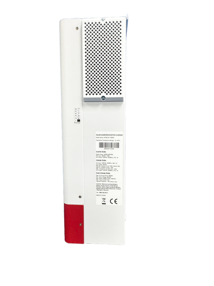 PRO Seri 6200W Hibrit Akıllı İnverter - 100A MPPT - 500VDC Panel